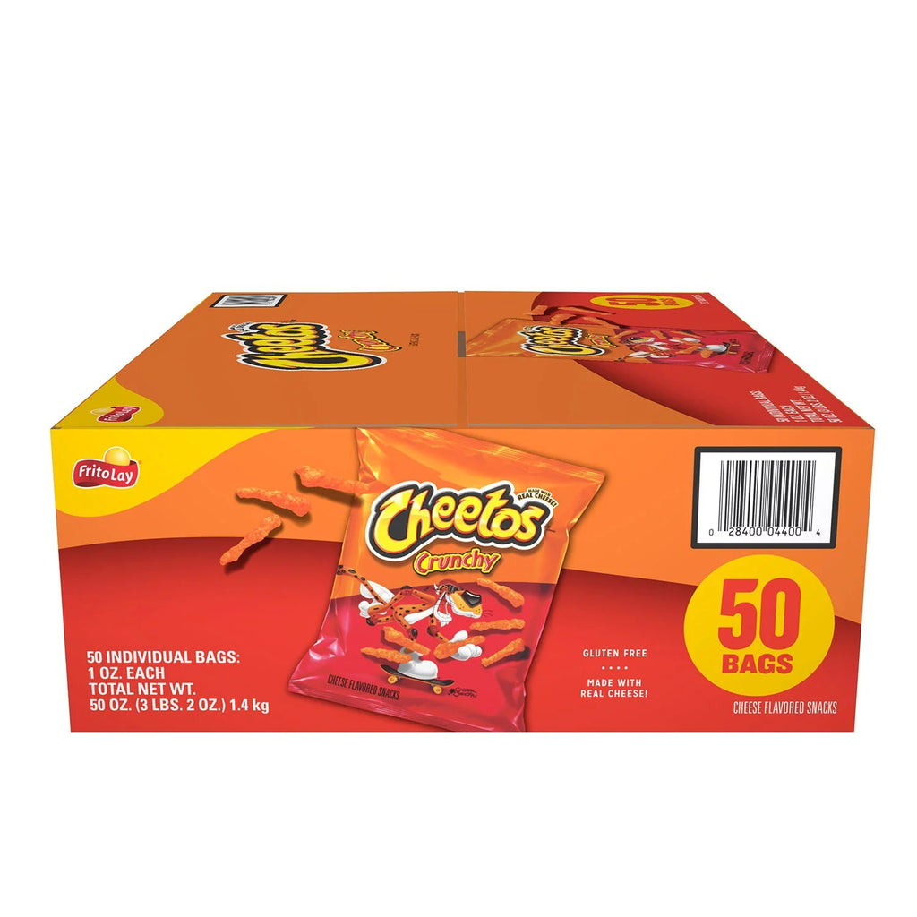 Cheetos Crunchy Cheese Flavored Snacks Total 50oz - 50ct/1pk – ReGo Trading